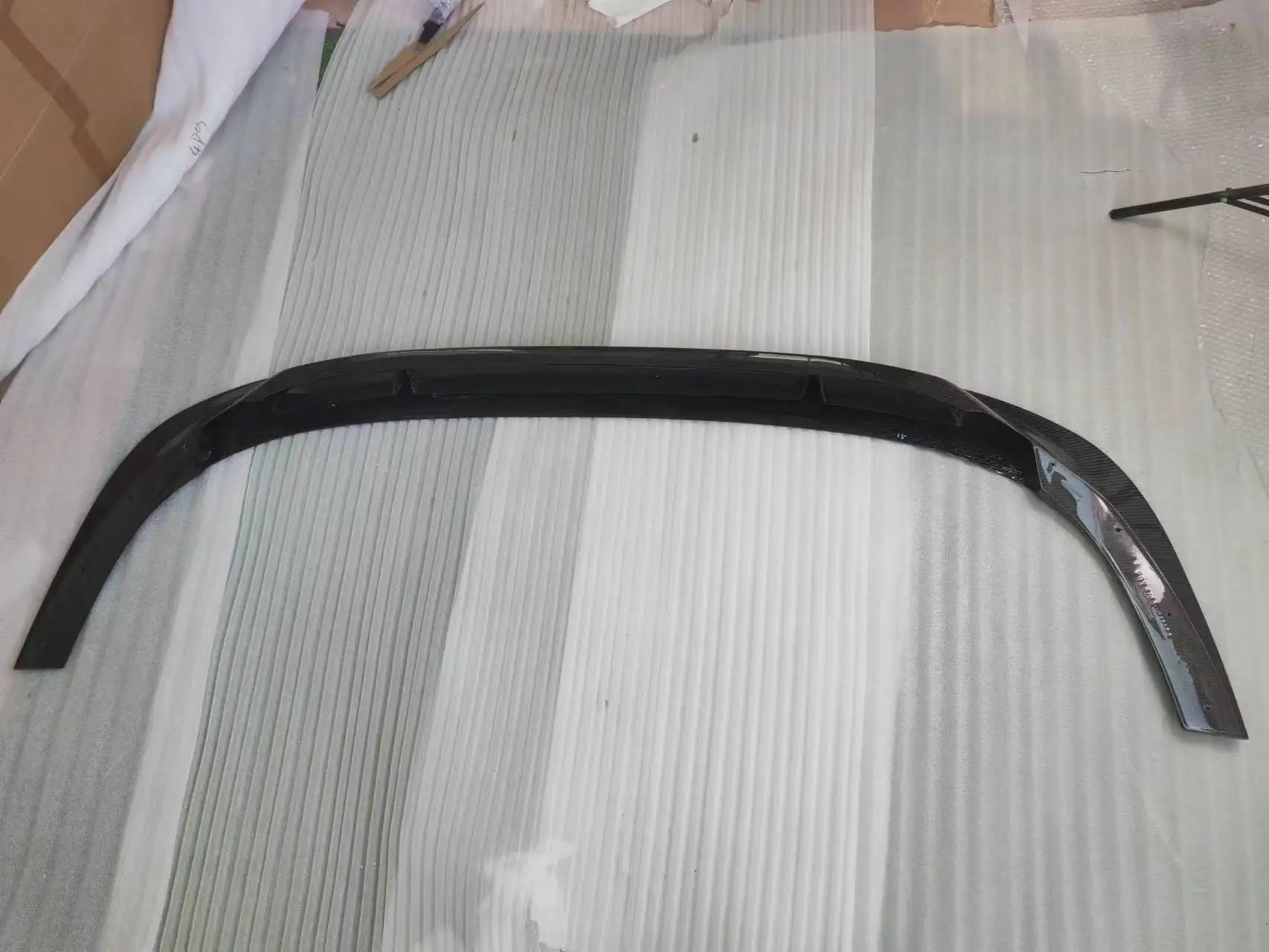 New Products Carbon Front Bumper Lip for  RS3 8Y Premium Sedan 4-Door 2021-2022